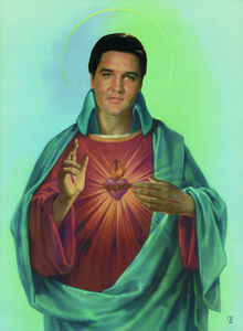 Flickr Photo Download: "Behold, the Sacred Heart of Elvis"