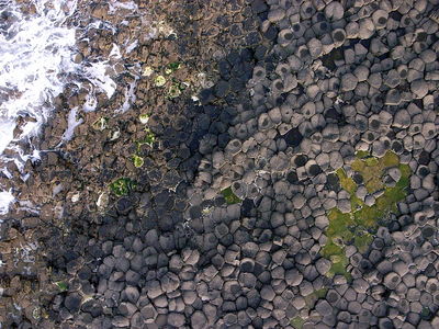 Flickr Photo Download: Aerial view of Giant's Causeway