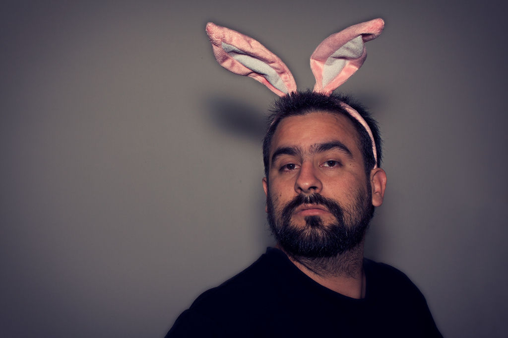 Flickr Photo Download: selfportrait with bunny ears