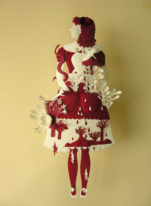 Flickr Photo Download: Paper Sculpture (Red and White)