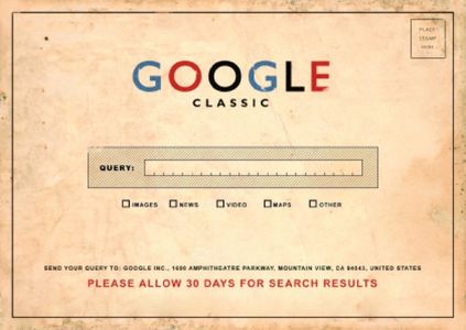 Kaart: google classic - Boomerang