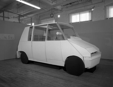 Flickr Photo Download: [Art School -- Industrial Design -- Taxi Model at Transportation Laboratory]