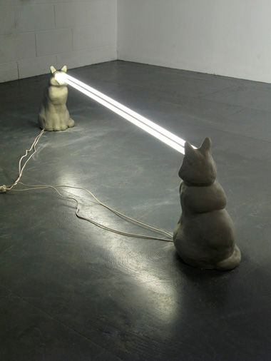 Staring Cats Light Sculpture is Fixating - Core77