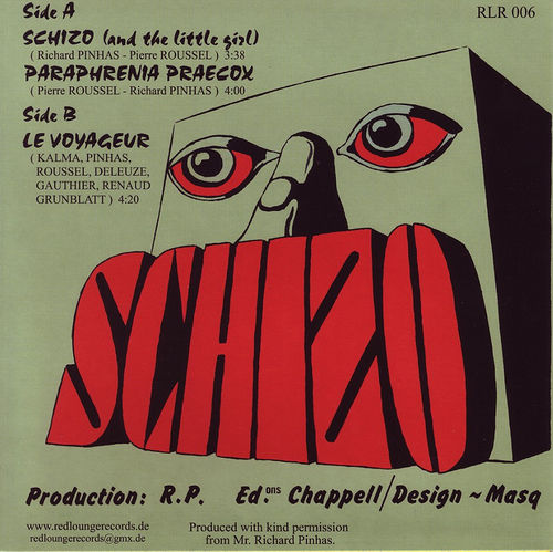 Flickr Photo Download: Schizo, 7" cover, early Pinhas project