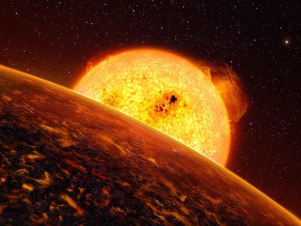 ESO divulga imagem do menor e mais r?pido exoplaneta conhecido -