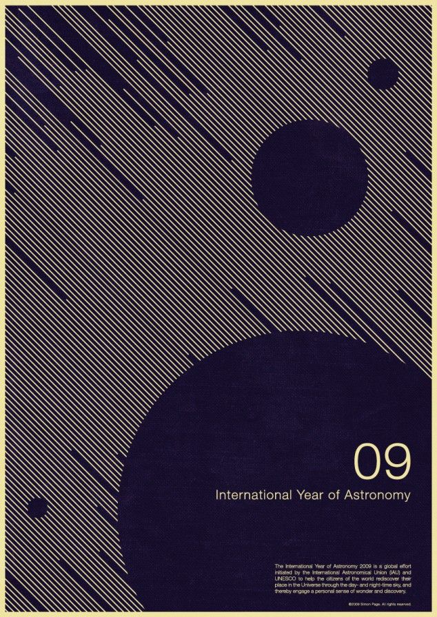 International Year of Astronomy 2009 Posters | simoncpage.com