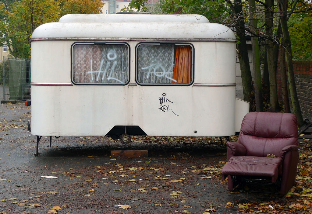 Flickr Photo Download: Caravan and Chair