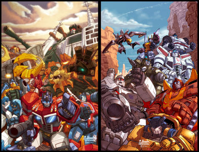 Transformers covers by `diablo2003 on deviantART