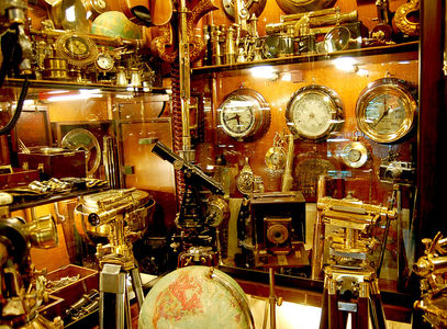 Flickr Photo Download: Inside the Nautical Instruments shop