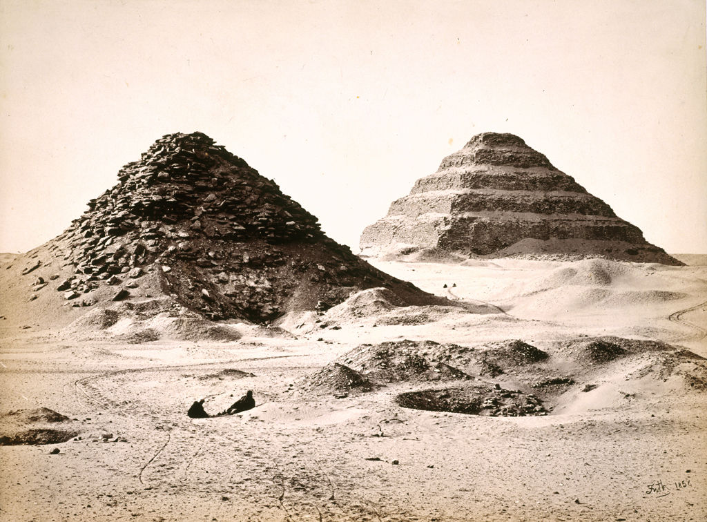 Flickr Photo Download: 'The Pyramids of Sakkarah from the North East'.