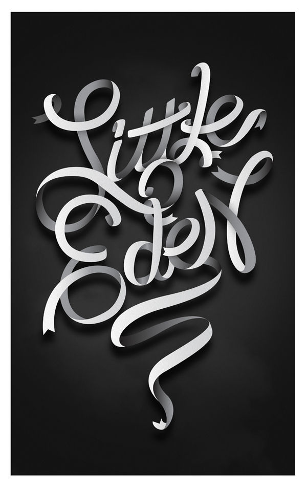 Little Eden, Jukebox Romeo :: Typography Served