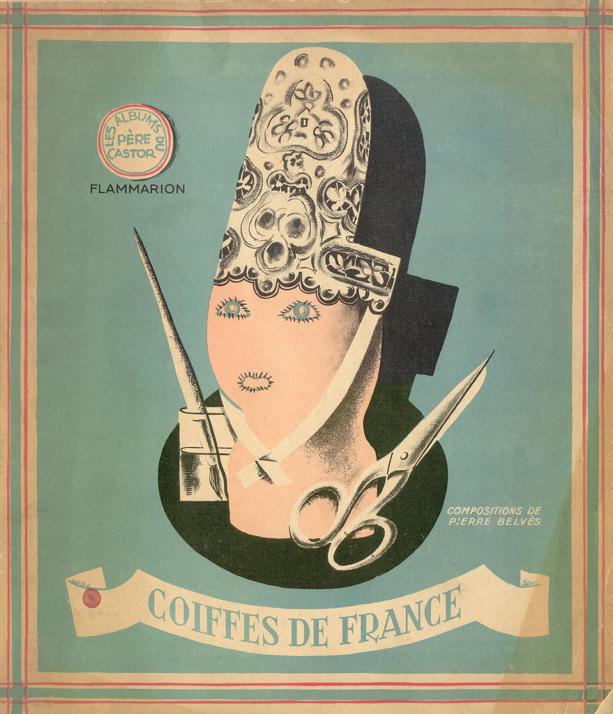 Flickr Photo Download: Découpage, Coiffes de france, 1947