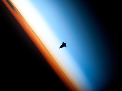NASA - Shuttle Silhouette