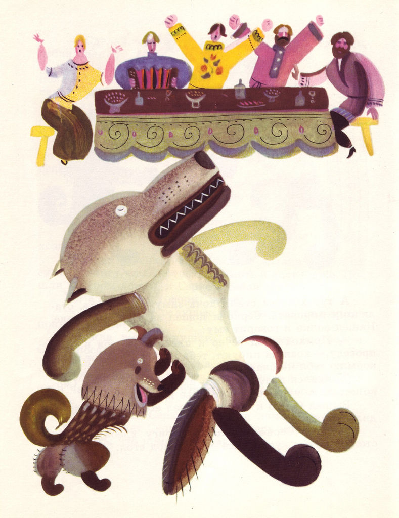 Flickr Photo Download: 06 Lev Tokmakov, Fairy Tales about Animals, 1973