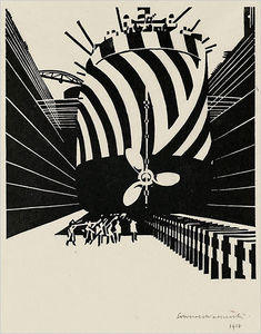 Flickr Photo Download: Edward Wadsworth, Rhythms of Modern Life, 1918