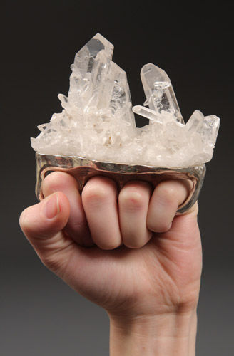 Crystal Brass Knuckles (I am going to realign your chakras motherf*****) - Debra Baxter