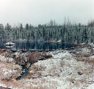 All available sizes | First snow - Beaver dam 1992 | Flickr - Photo Sharing!