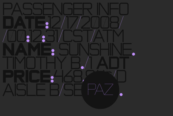 Fonts - Paz by Sudtipos - YouWorkForThem