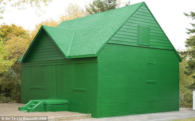 Canadian artist An Te Liu creates Monopoly house as monument to credit crunch  Mail Online