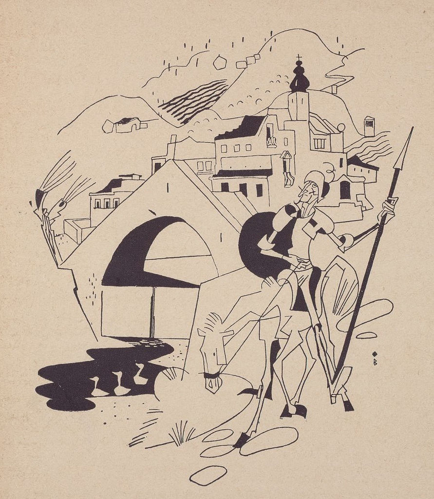 Toutes les tailles  07 Piero Bernardini, illus. for Don Quixote Italy, 1935  Flickr : partage de photos 