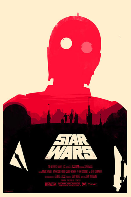 40fakes » Star Wars Trilogy by Olly Moss