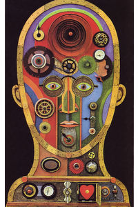 03 Les rouages de la vie mentale, illus. Vin Giuliani, Laboratoires Roche (Le Livre de Sante, v.9, 1967) | Flickr - Photo Sharing!
