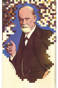 13 Sigmund Freud, illus. Wyss (Le Livre de Sante, v.9, 1967) | Flickr - Photo Sharing!