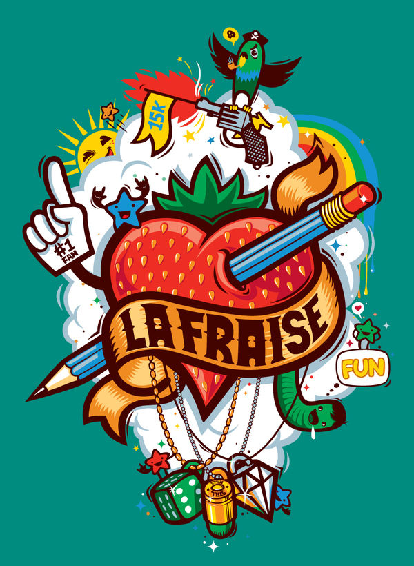 "LoveFraise" on the Behance Network
