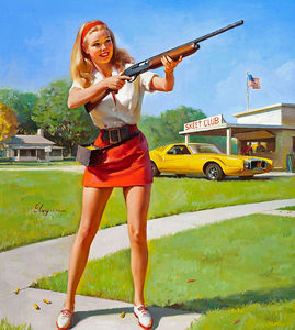 All sizes | 1974 ... nice girls have shotguns! | Flickr - Photo Sharing!
