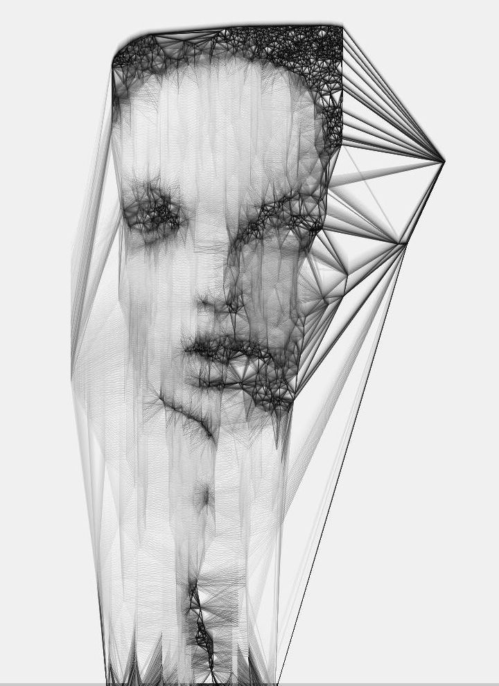 Monolithic fragility, generative work by Sergio Albiac | Sergio Albiac