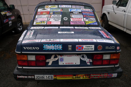 Flickr Photo Download: Bumper stickers on my car
