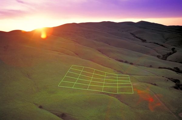 Luminous Earth Grid, © Stuart Williams on the Behance Network