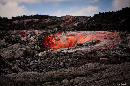 500px   Photo "Lava Tube Entry" by Tom Kualii