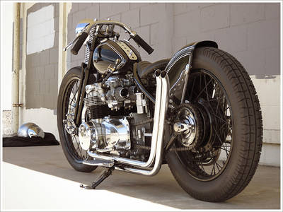 Honda CB550Â Bobber - Pipeburn - Purveyors of Classic Motorcycles, Cafe Racers