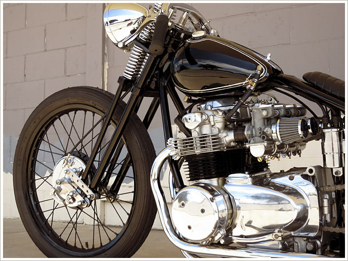 Honda CB550Â Bobber - Pipeburn - Purveyors of Classic Motorcycles, Cafe Racers