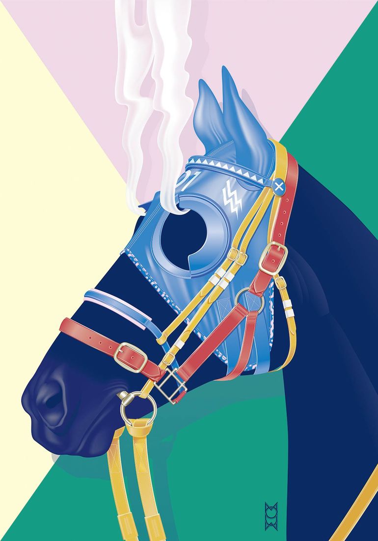 Hard race, steaming horse / Soirée graphique no°6