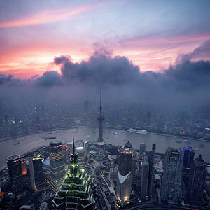 Shanghai cityscapes on Behance
