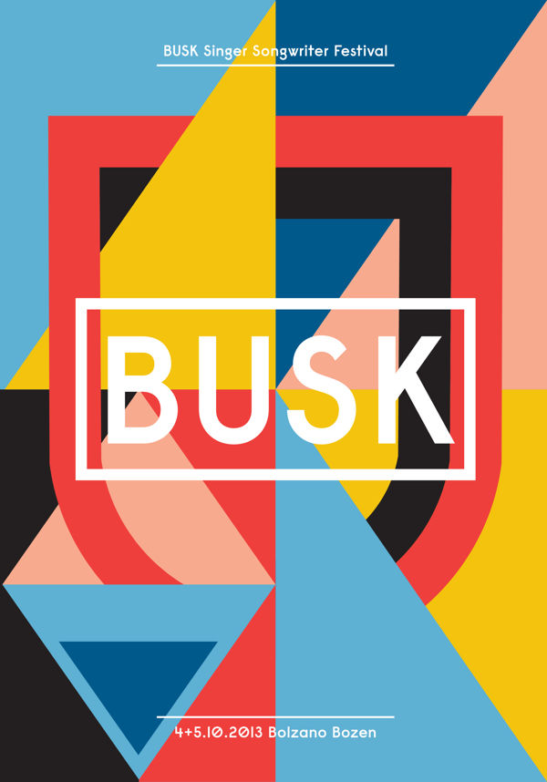 Busk - Singer Songwriter Festival on Behance