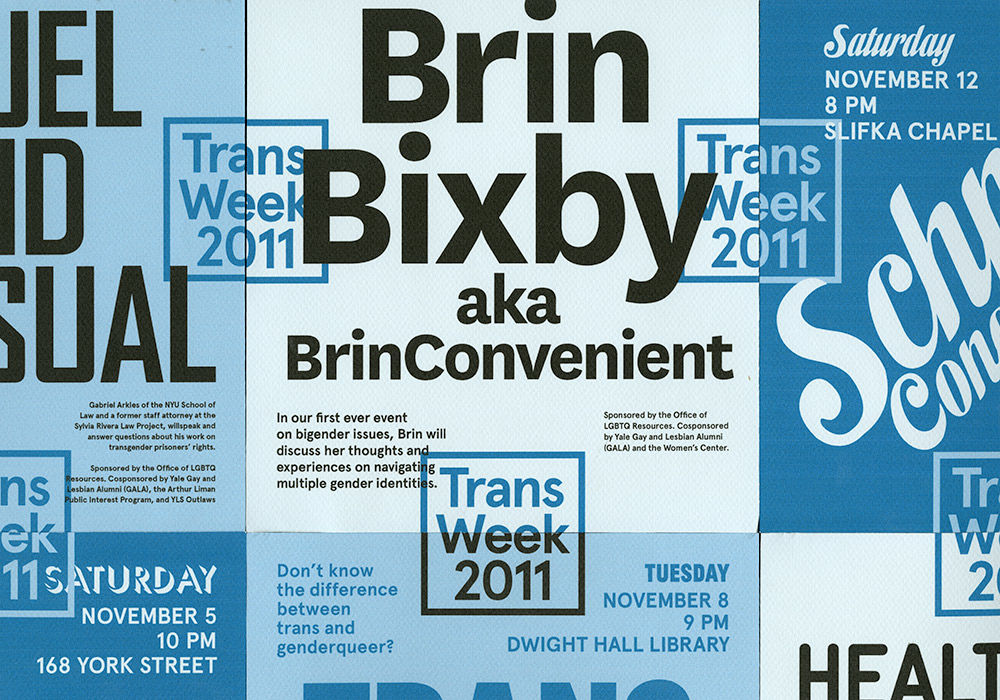 Trans Awareness Week at Yale - Jessica Svendsen
