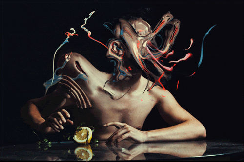 Artist Creates Hallucinatory Portraits In A Series Of Stunning Cinemagraphs | The Creators Project