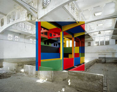 Geometric Art By Georges Rousse Is Only Visible From One Angle | DeMilked