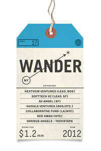 Wander Wins $1.2M From Rob Go, SV Angel, Google Ventures, SoftTech And Others  |  TechCrunch