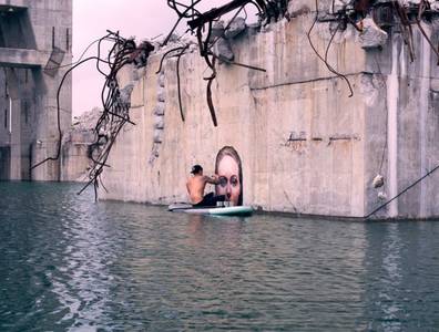Hula ou quand le street-art et le bÃ©ton flirtent avec l'eau - Beware Magazine