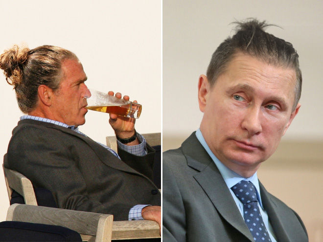 World Leaders With Man Buns