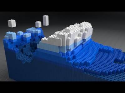 Blender 3D: Lego Fluid Effect - YouTube
