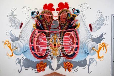 Explosive Anatomy – A look back at the latest street art creations by Nychos | Ufunk.net