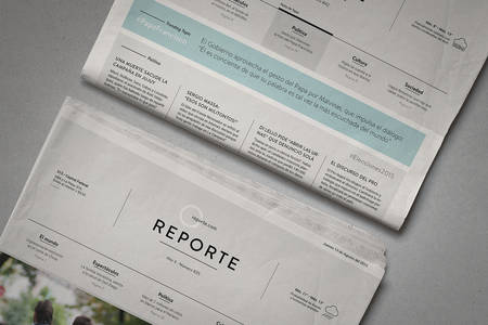 Reporte⎢Newspaper Covers on Behance