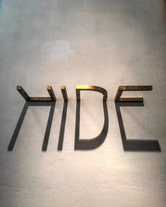 #hide #letters #shadow in Typography, lettering