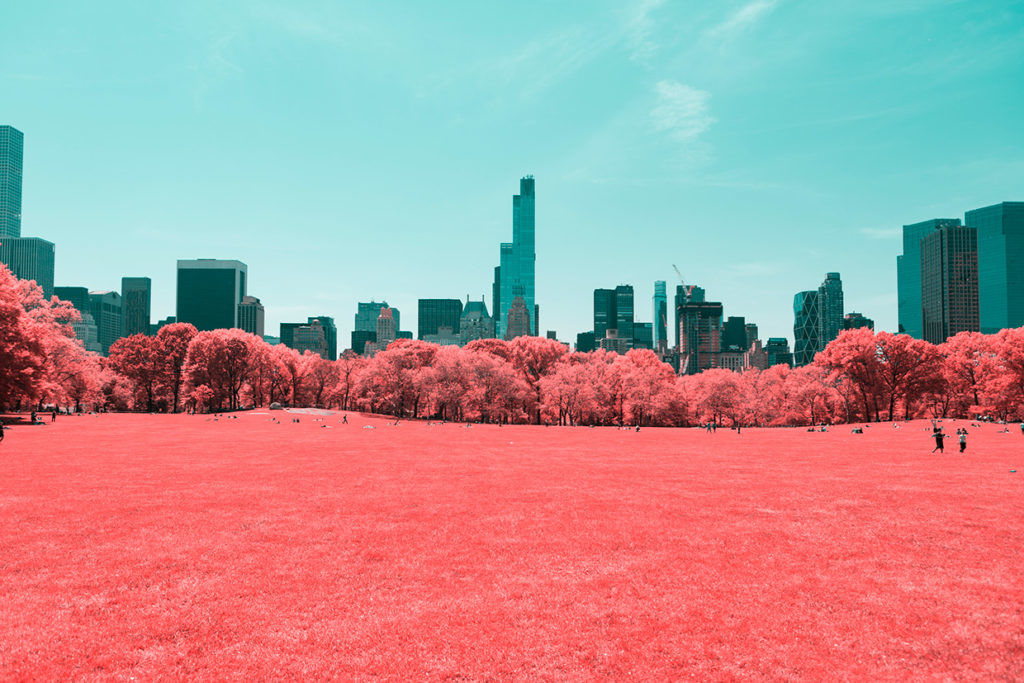 Infrared Photos Transform NYC Into a Technicolor Dreamland | WIRED