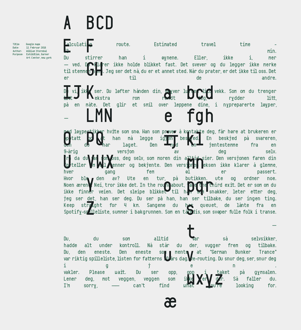 AA Karin Typeface on Behance